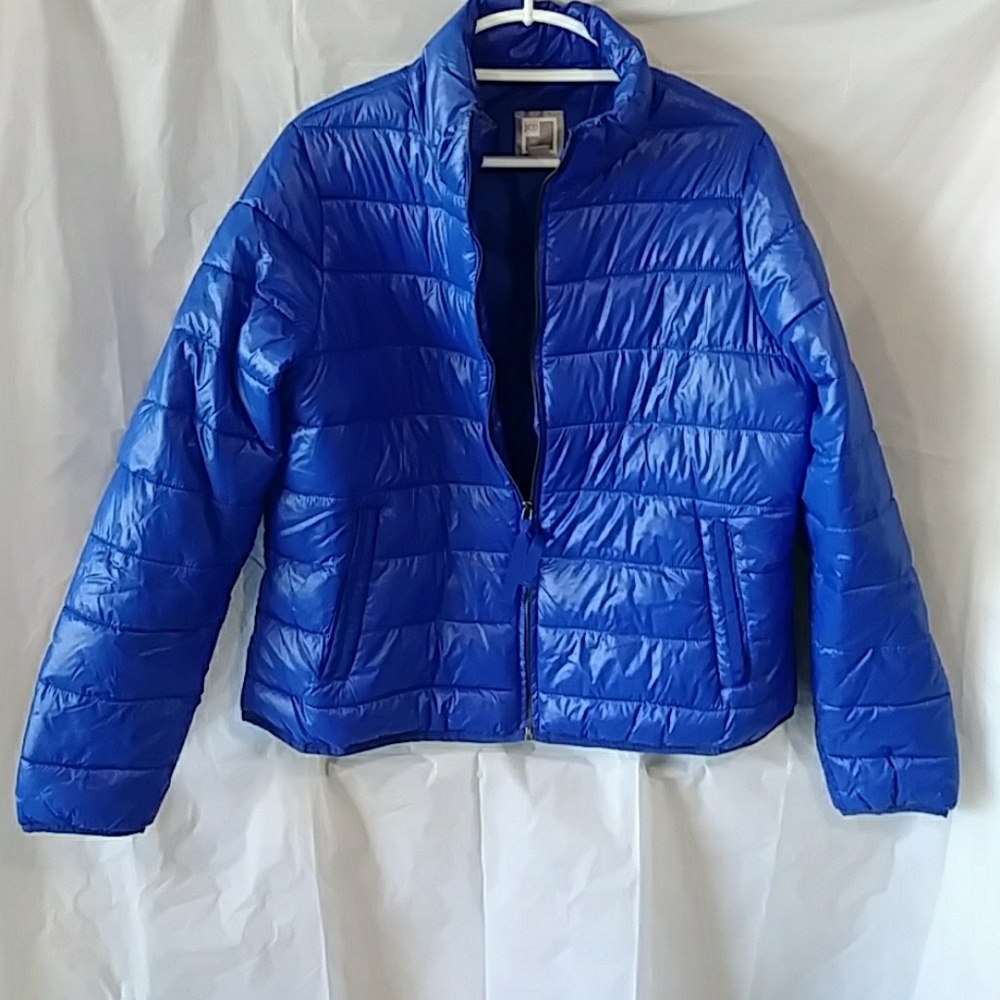 Cozy Blue Puffer Jacket
